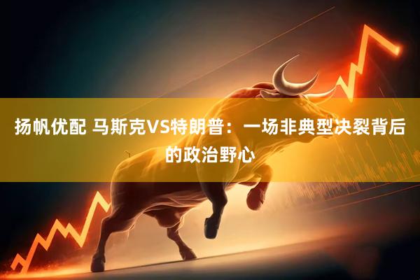 扬帆优配 马斯克VS特朗普：一场非典型决裂背后的政治野心