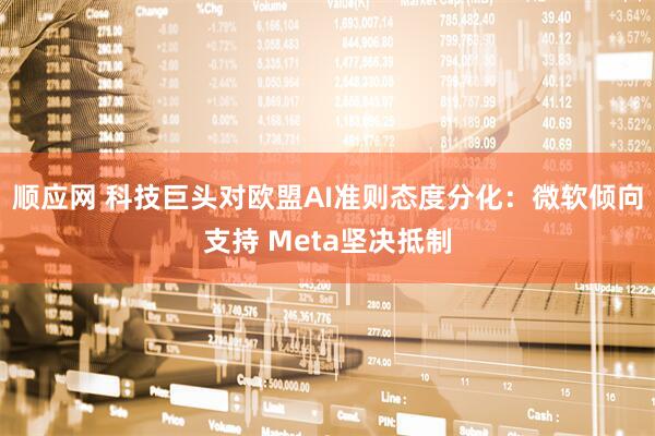 顺应网 科技巨头对欧盟AI准则态度分化：微软倾向支持 Meta坚决抵制