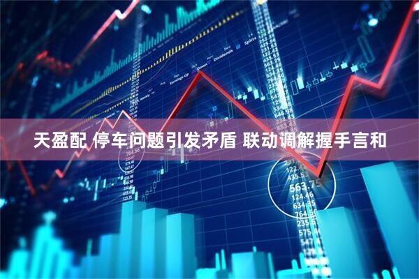 天盈配 停车问题引发矛盾 联动调解握手言和