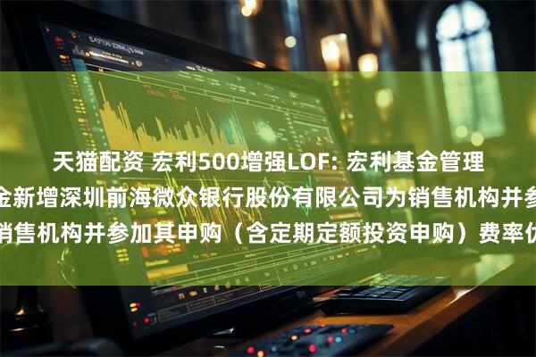 天猫配资 宏利500增强LOF: 宏利基金管理有限公司关于旗下部分基金新增深圳前海微众银行股份有限公司为销售机构并参加其申购（含定期定额投资申购）费率优惠活动的公告