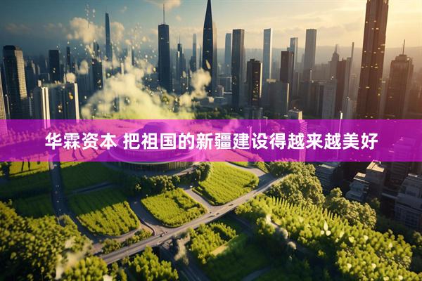 华霖资本 把祖国的新疆建设得越来越美好